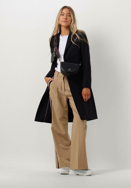 Donkerblauwe TOMMY HILFIGER Mantel WOOL BLEND CLASSIC COATD - large