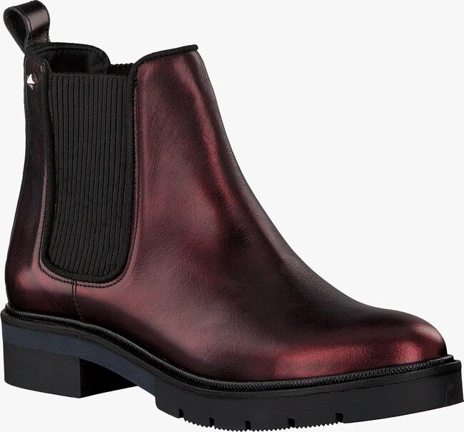 TOMMY HILFIGER METALLIC LEATHER CHELSEA BOOT - large