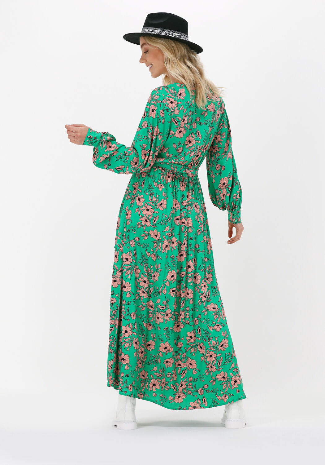 Bloemen shop jurk maxi