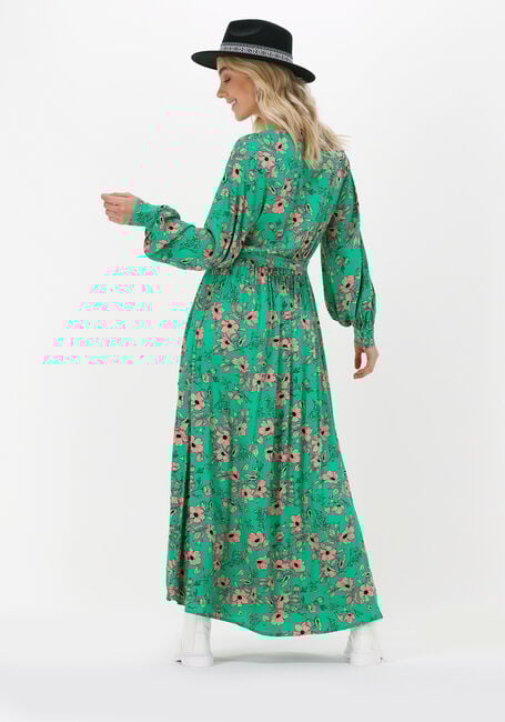 Groene ALIX THE LABEL Maxi jurk NAIVE FLOWER WRAP DRESS - large