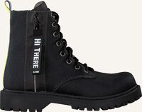 Zwarte BRAQEEZ Veterboots BELLE BOOT - medium