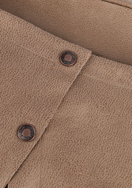 Bruine NOBELL Broeken SINDA GIRLS FAKE SUEDE SKORT BROWN - large