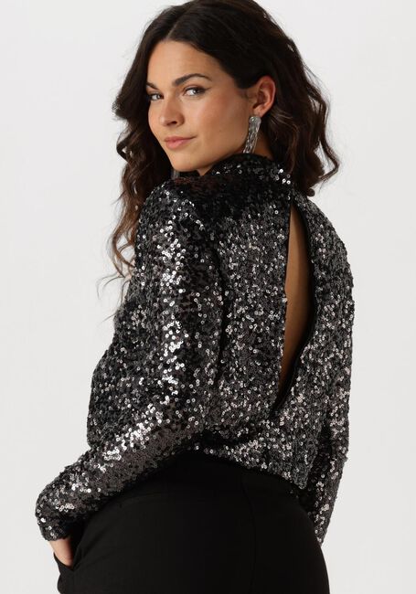 Grijze MY ESSENTIAL WARDROBE Top FALLONMW BODYSTOCKING BLOUSE - large