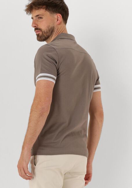 Taupe GENTILUOMO Polo POLO 3 BUTTON SS J2006-219 - large