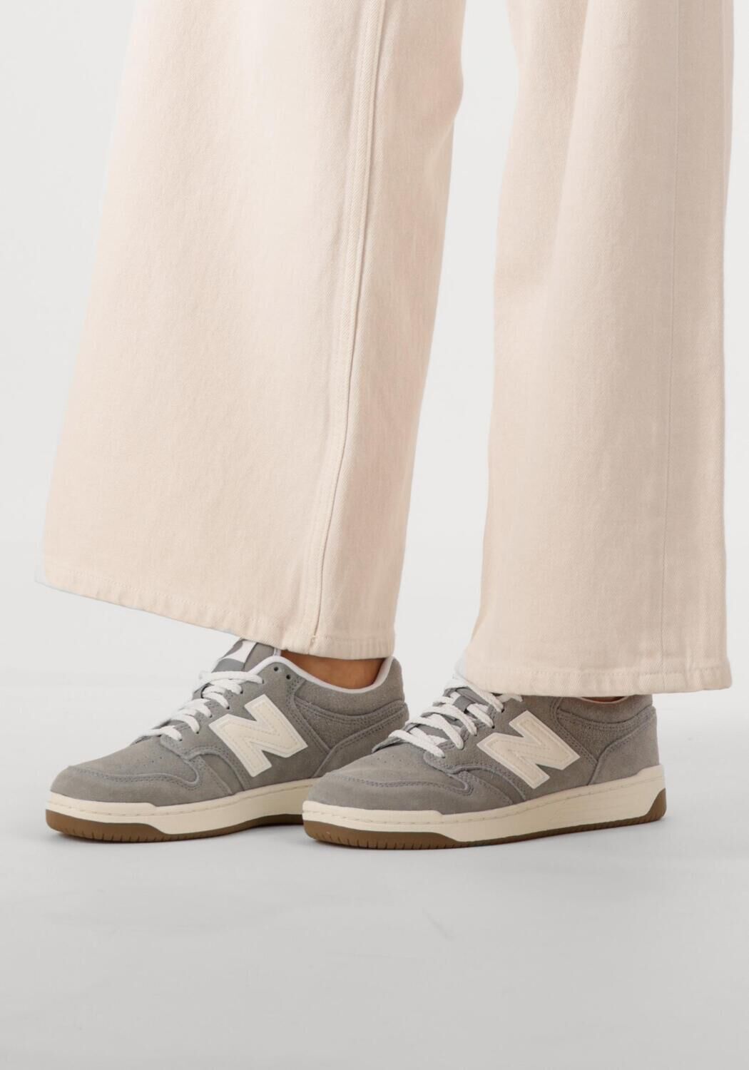 Grijze NEW BALANCE Lage sneakers BB480 - large