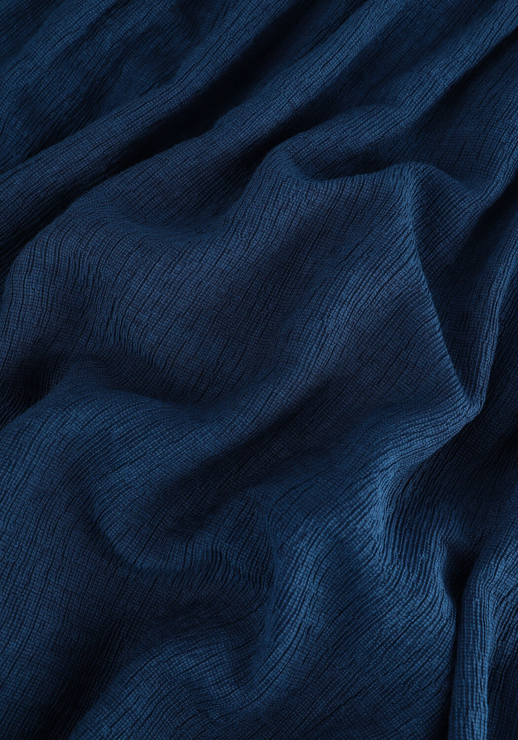 Blauwe LOUIZON Mini jurk MADDIE ROBE - large