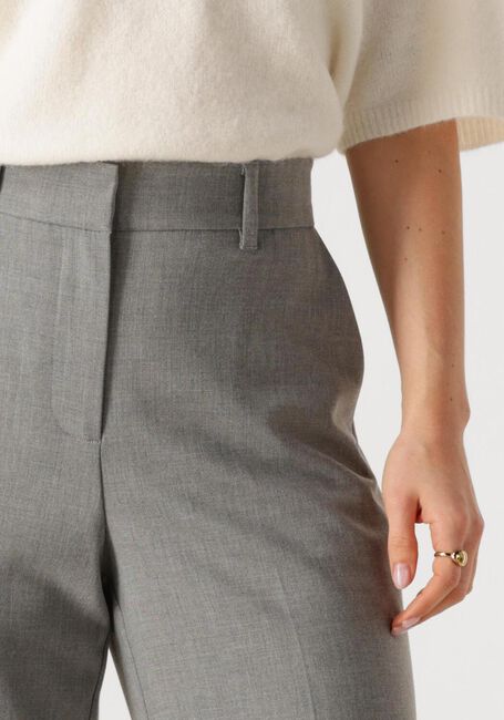 Grijze MINUS Pantalon WELMA MID WAIST PANT - large