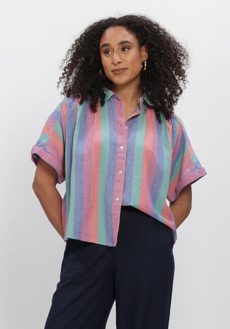 Multi BY-BAR Blouses SUNNY RAINBOW PLEATS BLOUSE - large