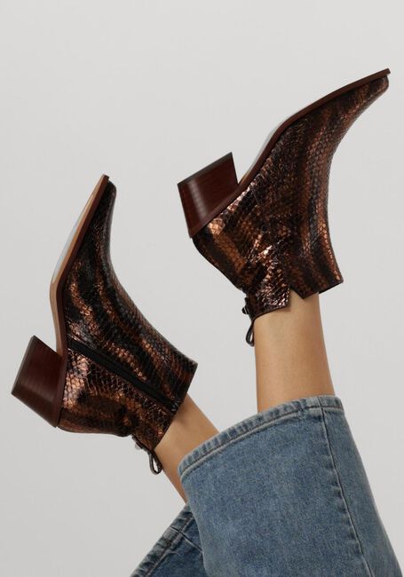 Bronzen LODI Enkellaarsjes KOO5013 - large