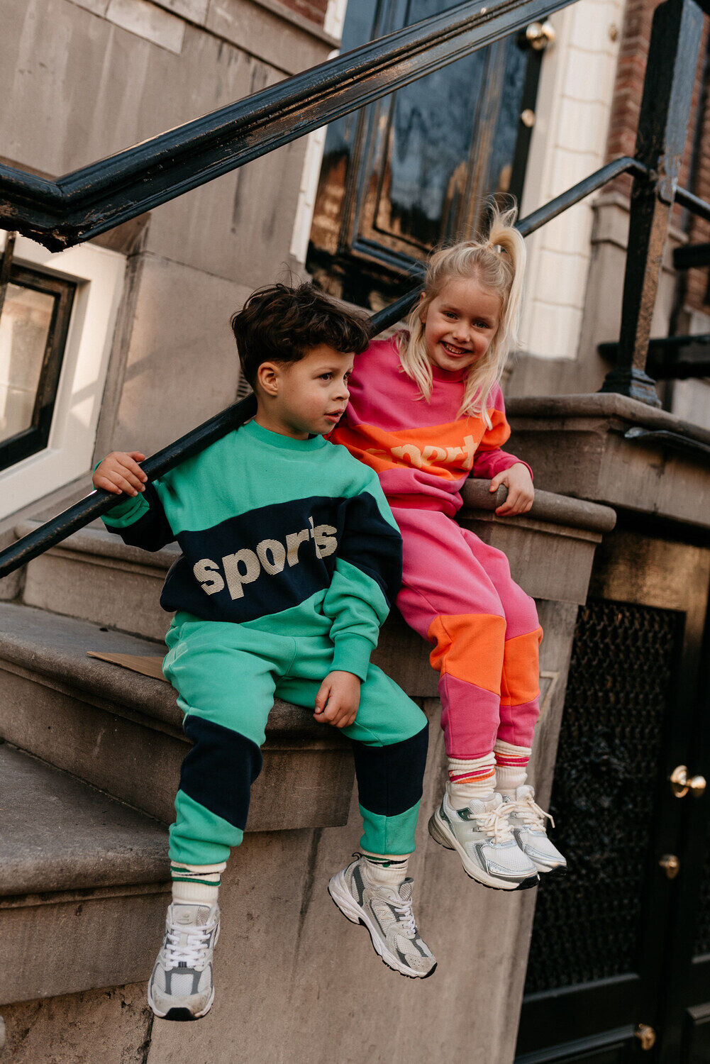 Multi JENEST Trui SAMMY SPORTS SWEATER - large