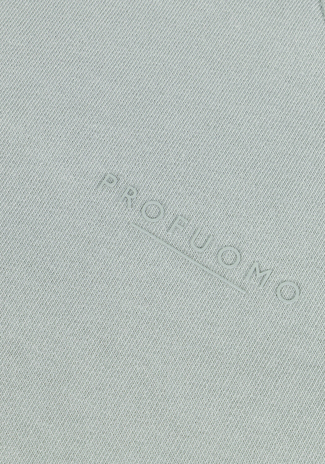 Groene PROFUOMO Trui SWEATER CREWNECK - large
