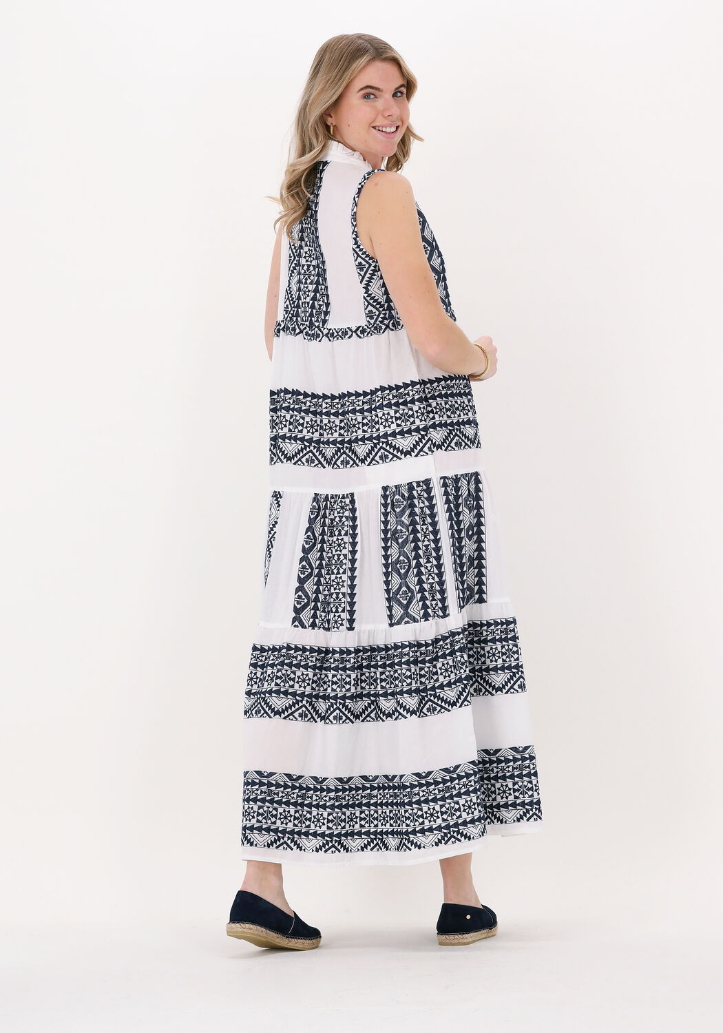 Witte maxi dress store