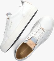 Witte FRED DE LA BRETONIERE Lage sneakers STORM LUCA - medium