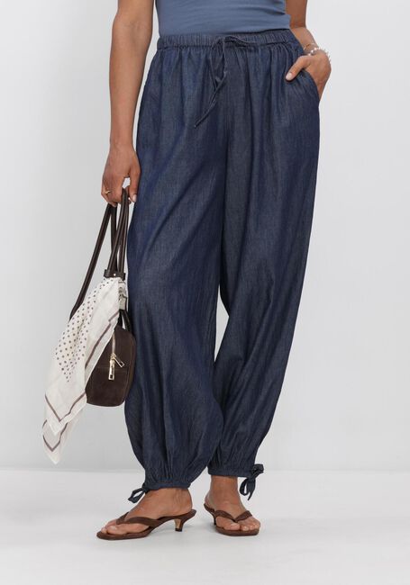 Blauwe NEO NOIR Broeken ROXANE BALLOON DENIM PANTS - large