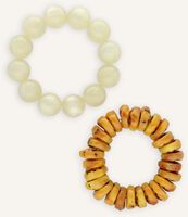 Beige NOTRE-V Armbanden RESIN DUO BRACELETS - medium
