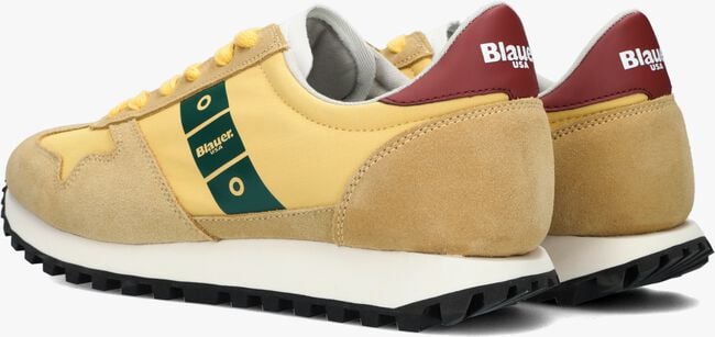 Gele BLAUER Lage sneakers DAWSON - large