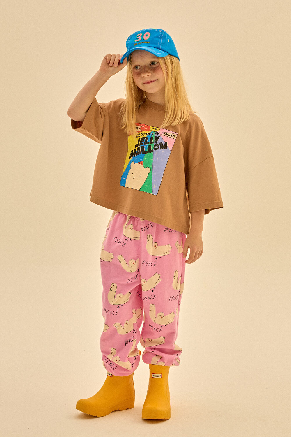 Jelly Mallow Meisjes Tops & T-shirts Cereal T-shirt Bruin-9Y