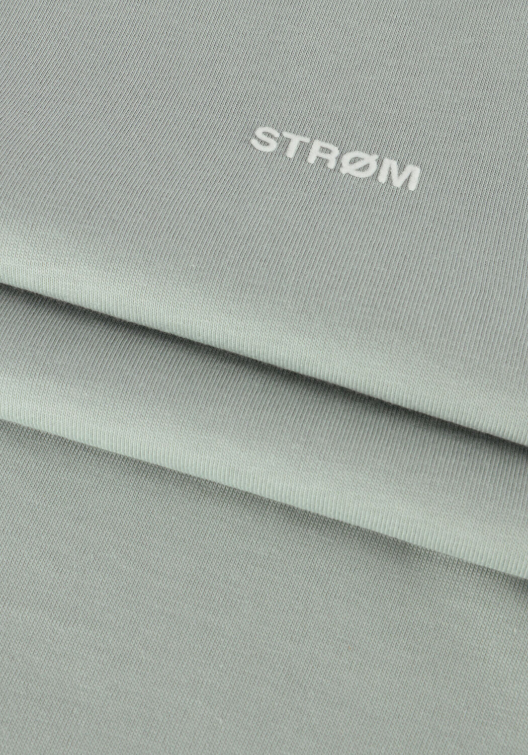 Groene STR&Oslash;M Clothing Polo / T-shirt T-SHIRT - large