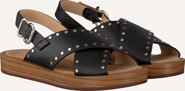 Zwarte NOTRE-V Platte sandalen ETTO19-B Zwarte NOTRE-V Platte sandalen ETTO19-B - large