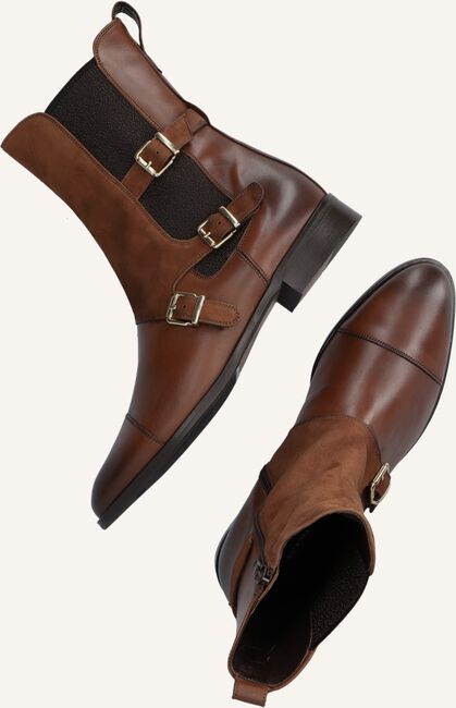 Cognac PERTINI Enkellaarsjes 30060 Cognac PERTINI Enkellaarsjes 30060 - large