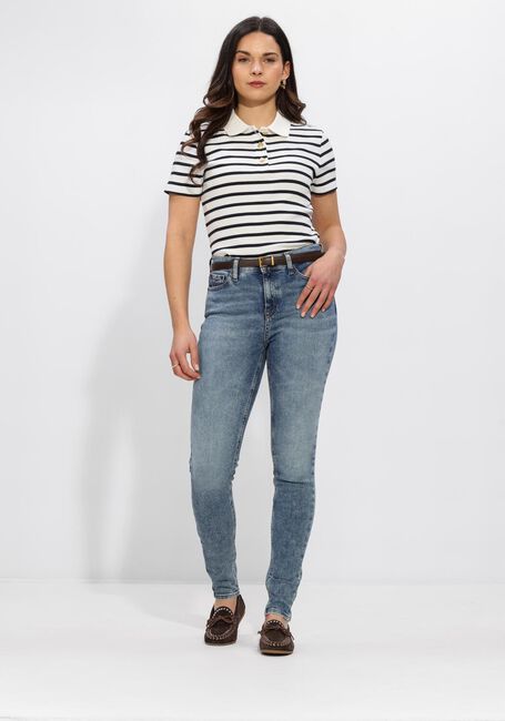 Multi TOMMY HILFIGER Polo GOLD BUTTON SLIM - large