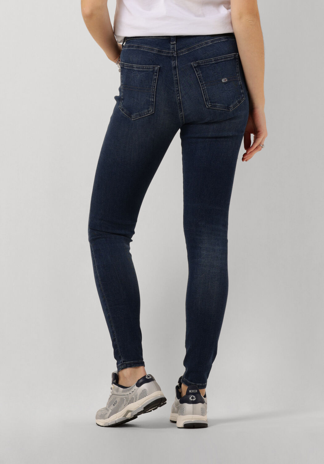 TOMMY JEANS Dames Jeans Sylvia Hr Sskn Blauw
