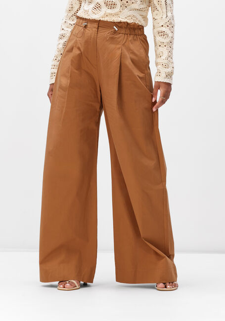 Bruine SUNCOO Wijde broek JAYDEN - large