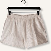 Zilveren ALIX THE LABEL Korte broek LADIES WOVEN FOIL SHORTS Zilveren ALIX THE LABEL Korte broek LADIES WOVEN FOIL SHORTS - medium