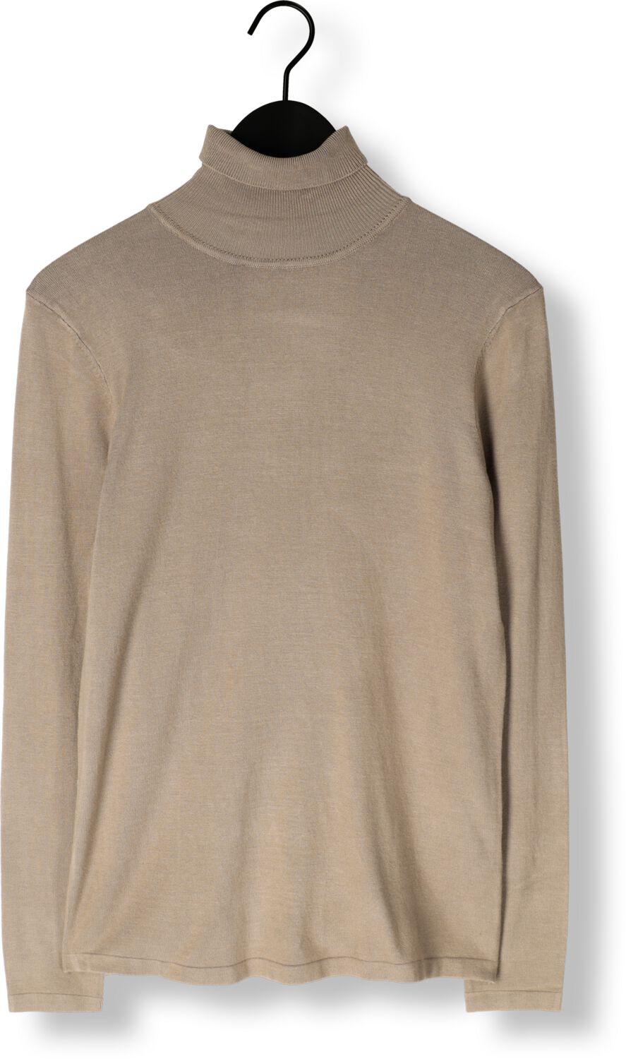 PURE PATH Heren Truien & Vesten Essential Knit Turtleneck Sweater Taupe