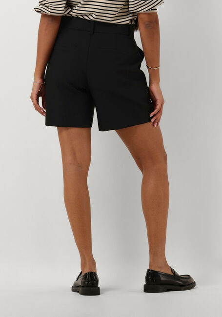 Zwarte JANSEN AMSTERDAM Broeken WQ441 WOVEN HIGH WAISTED SHORT - large