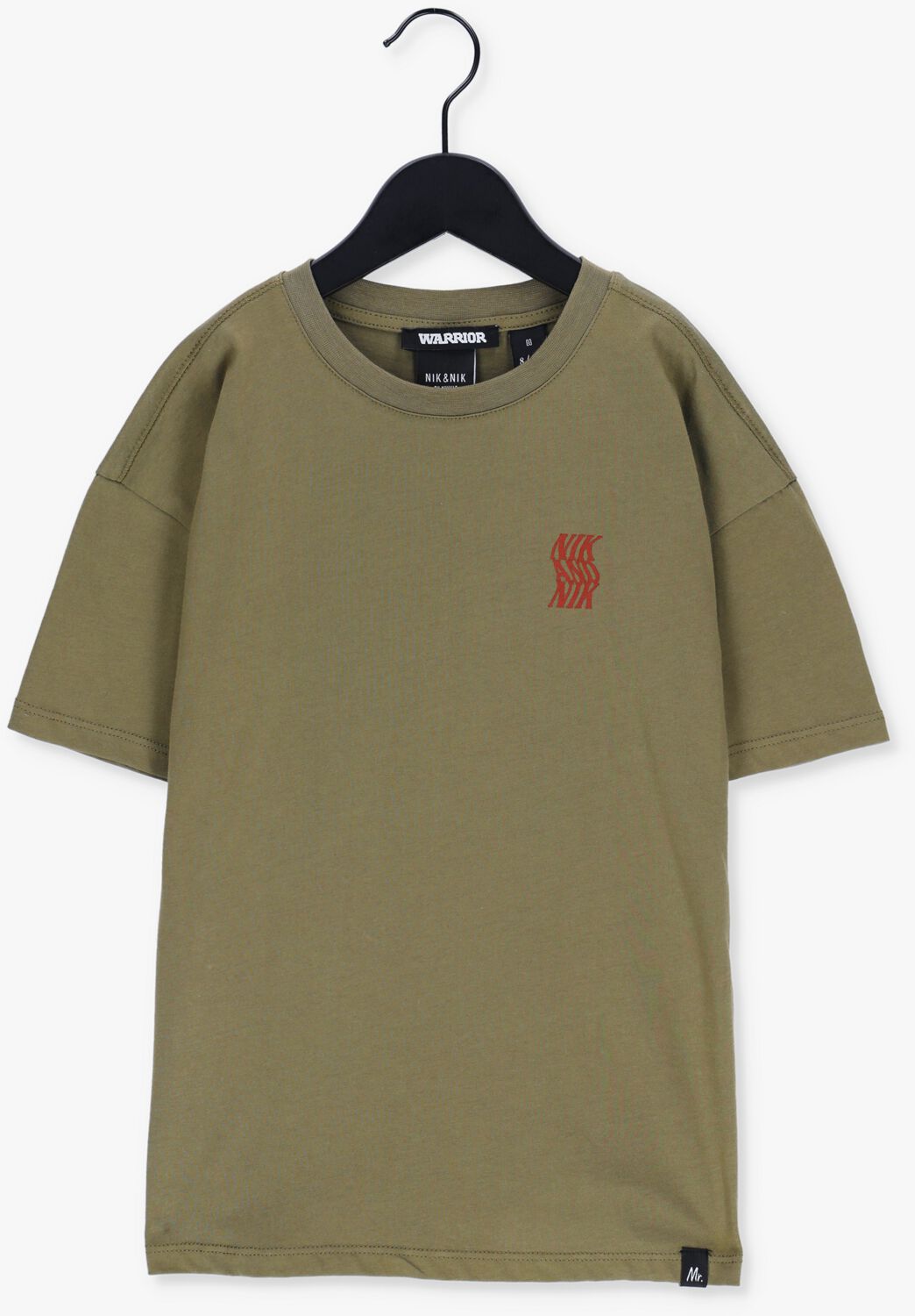 Jood koper Invloed Groene NIK & NIK T-shirt SWIRL LOGO T-SHIRT | Omoda