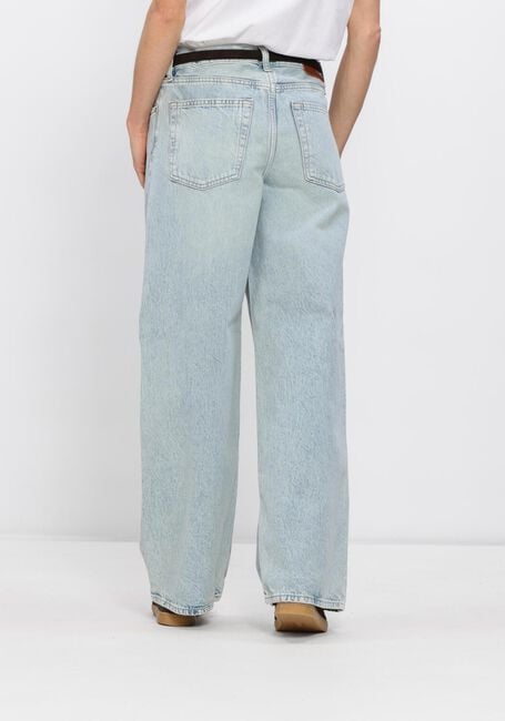 Lichtblauwe CALVIN KLEIN Wide jeans LOW RISE BAGGY - large