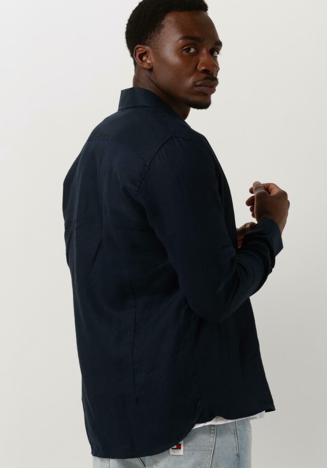 DSTREZZED Heren Overhemden Ds_jagger Shirt Donkerblauw