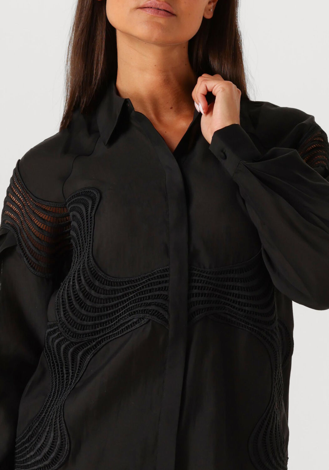 COPENHAGEN MUSE Dames Blouses Cmmolly-shirt Zwart