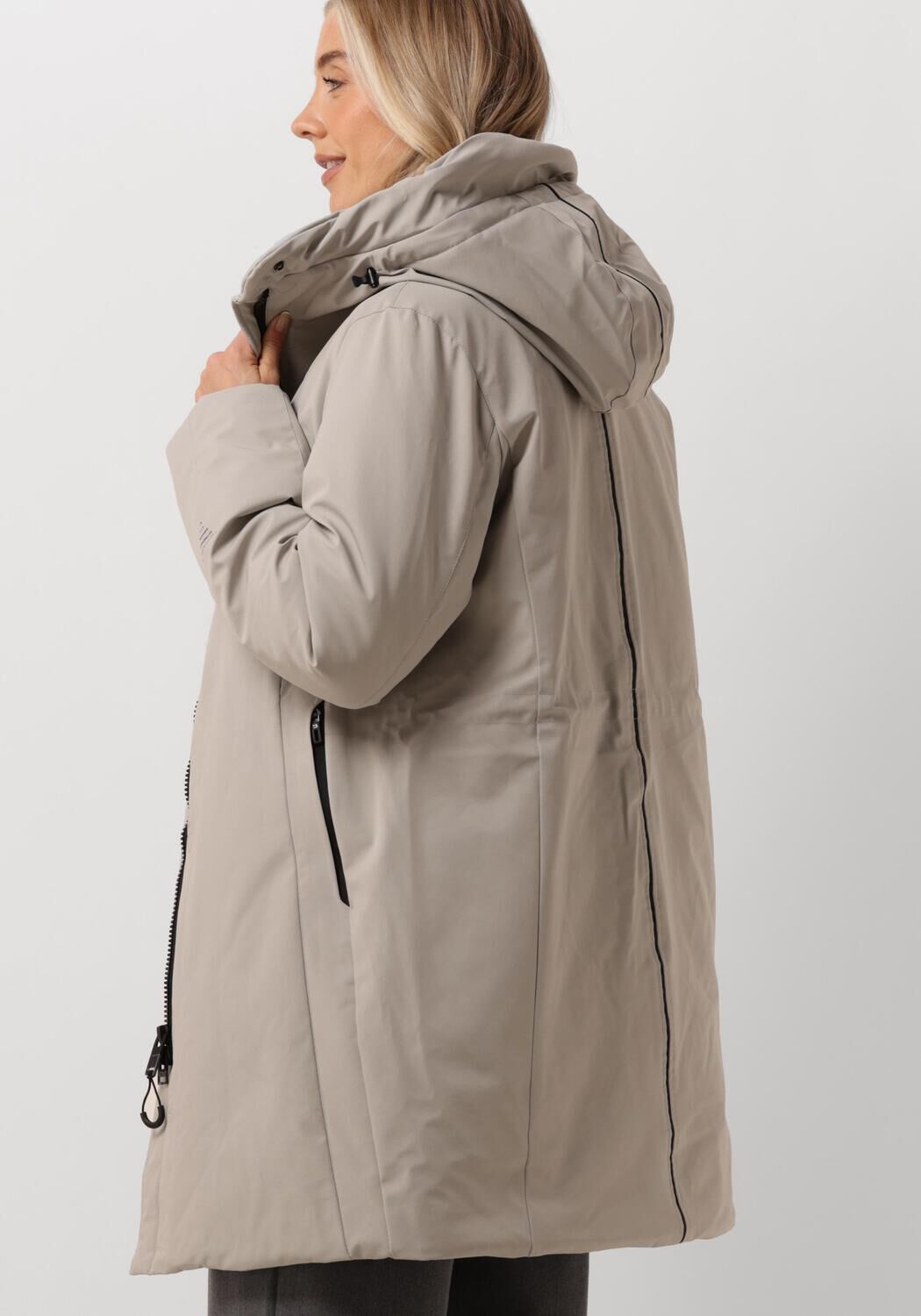 KRAKATAU Dames Jassen Qw498 Beige