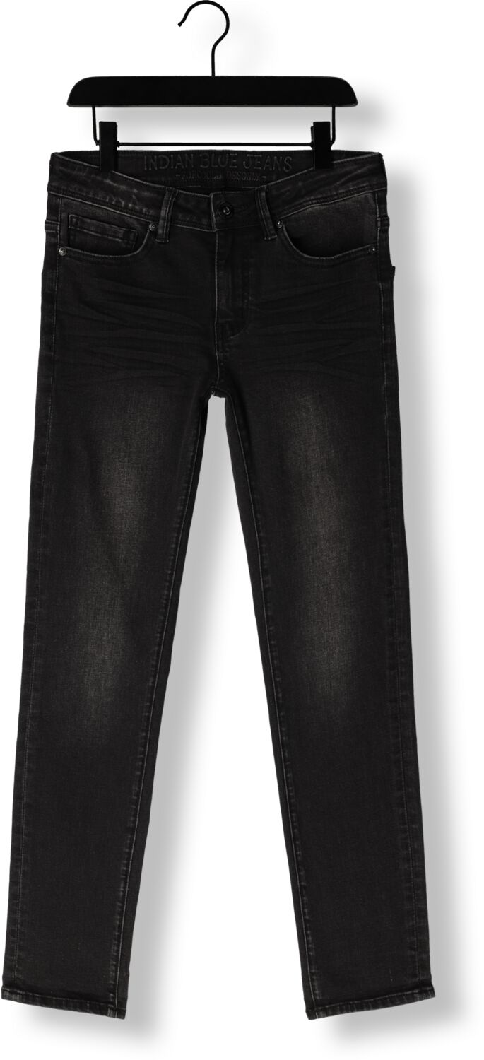 INDIAN BLUE JEANS Jongens Jeans Max Straight Fit Zwart