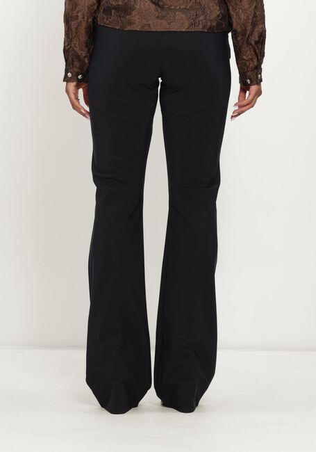 Zwarte STUDIO ANNELOES Flared broek Flair LONG bonded trousers - large