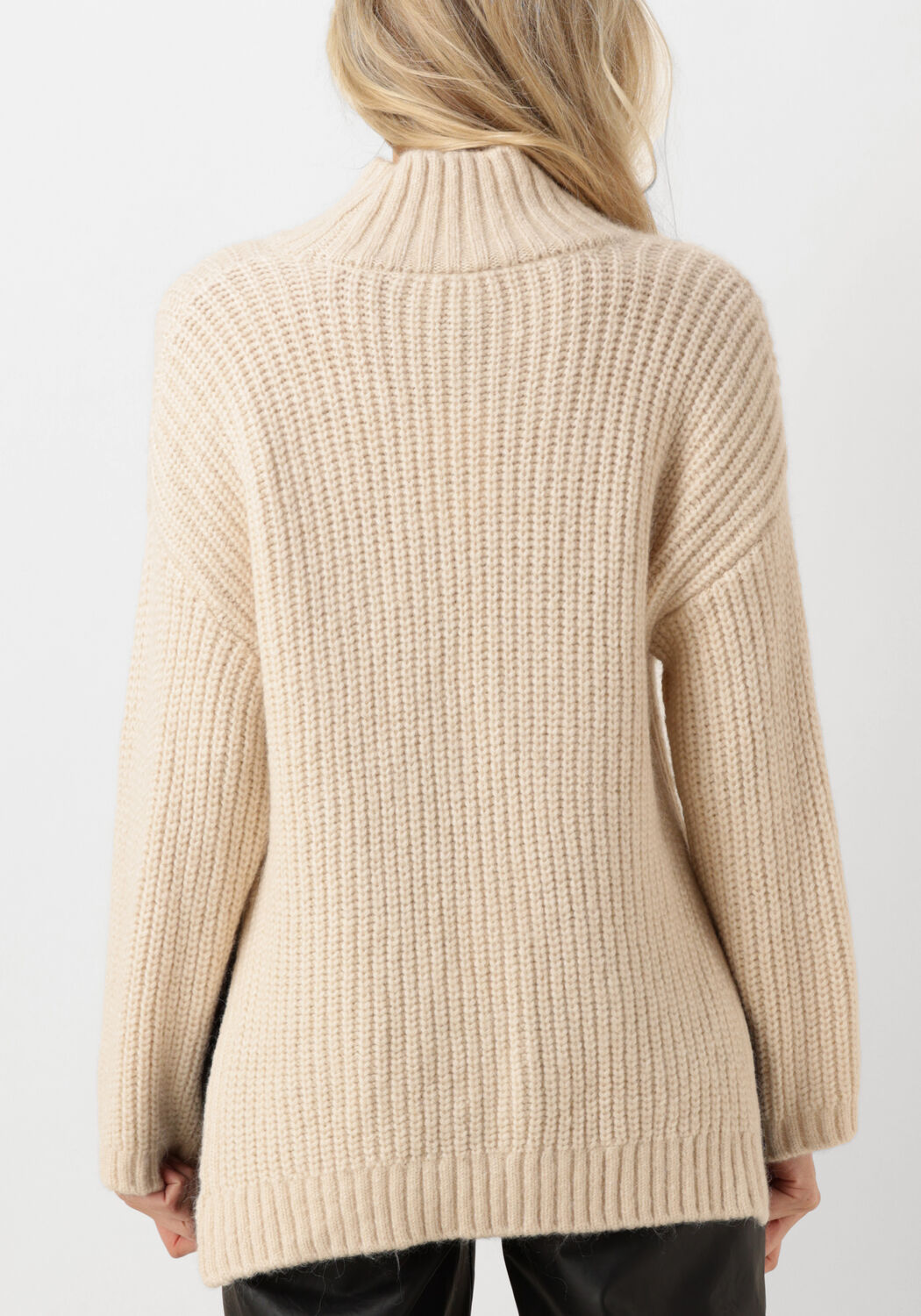 DANTE6 Dames Truien & Vesten Rayure Oversized Sweater Beige
