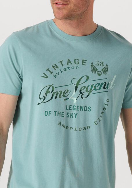Groene PME LEGEND T-shirt SINGLE JERSEY PACKAGE - large