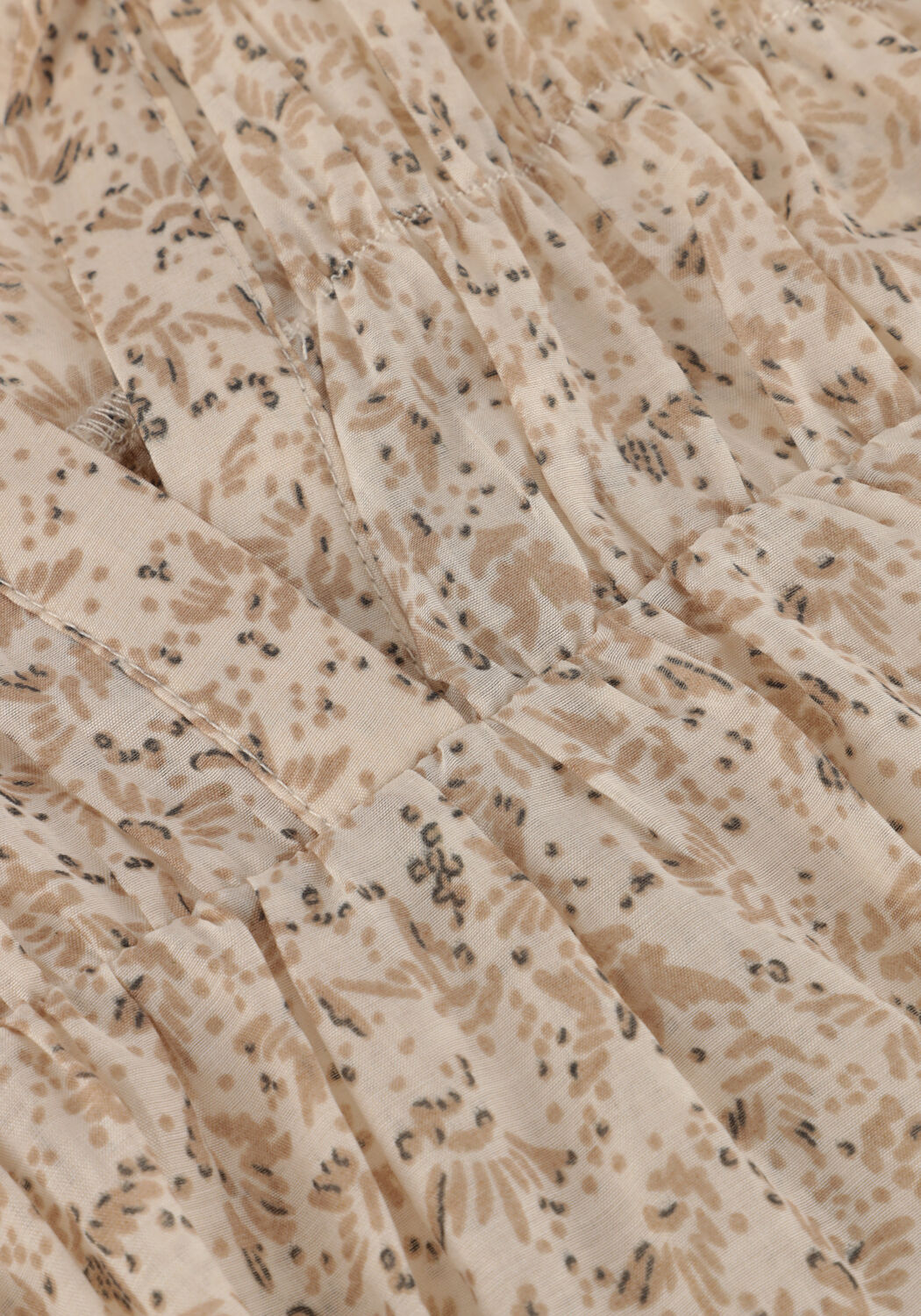 Ecru NEO NOIR Blouses SELFINA GRAPHIC FLOWER BLOUSE - large