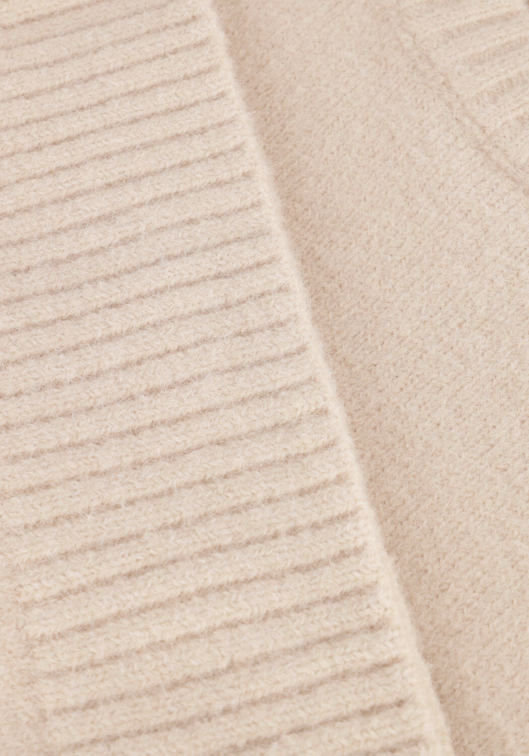 Creme NEO NOIR Trui DETRI SOLID KNIT BLOUSE - large