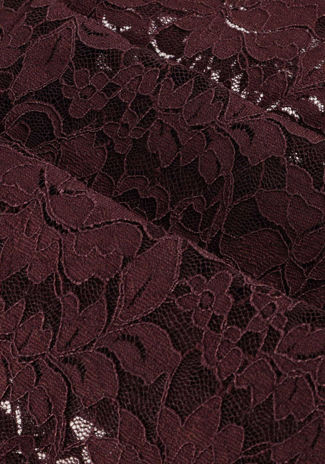 Bordeaux NEO NOIR Top LIZA LACEFLOWER BLOUSE - large