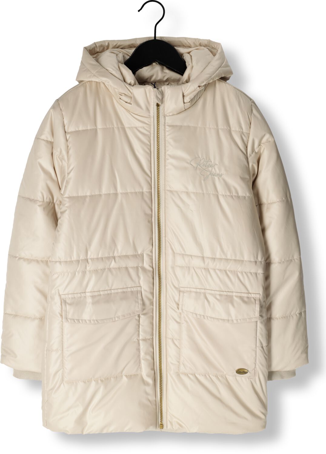 Retour Jeans gewatteerde winterjas Romy ecru