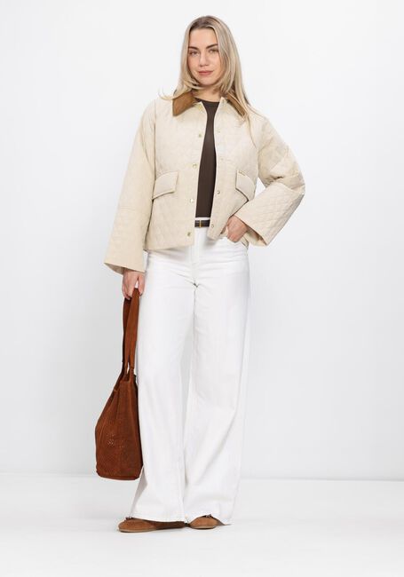 Witte BARBOUR Jassen KIRBY QUILTED JACKET - large