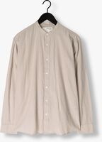 Beige SELECTED HOMME Casual overhemd SLHREGNEW-LINEN SHIRT LS BAND
