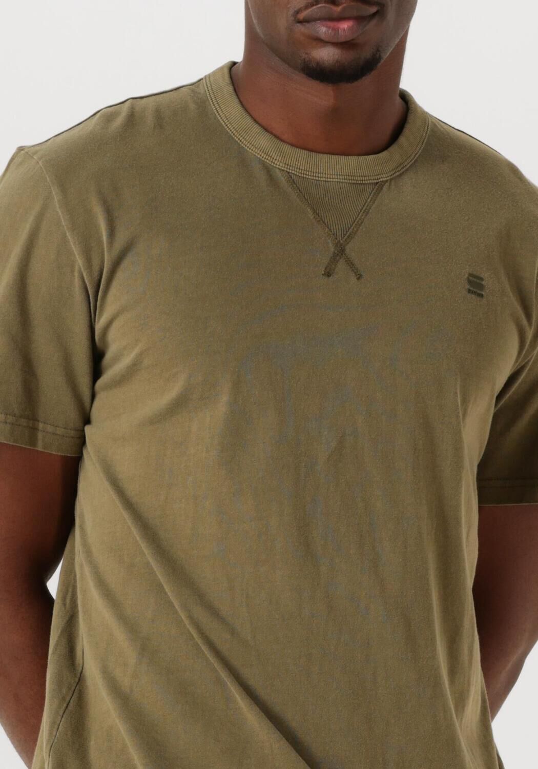 G-STAR RAW Heren Polo's & T-shirts Nifous R T Olijf