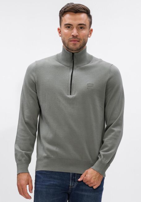 Groene BOSS ORANGE Trui KANOBIX_S - large