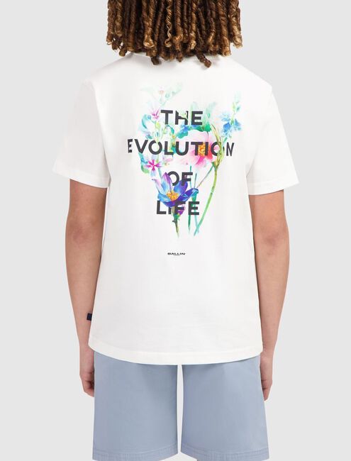 Witte BALLIN T-shirt 017109 - large