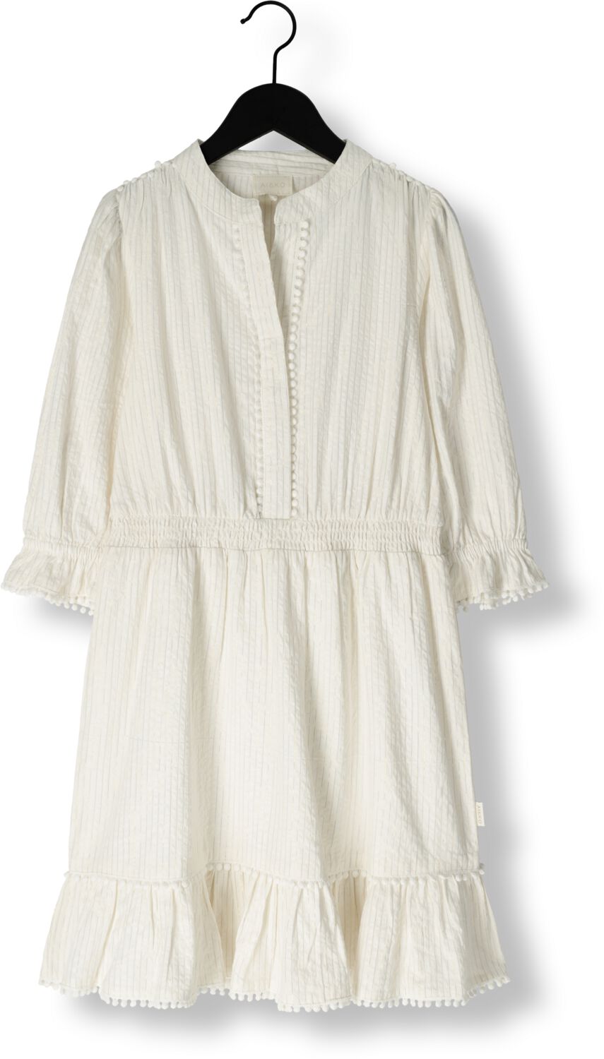 AI&KO Meisjes Jurken Isa Lurex Co 523 G Ecru