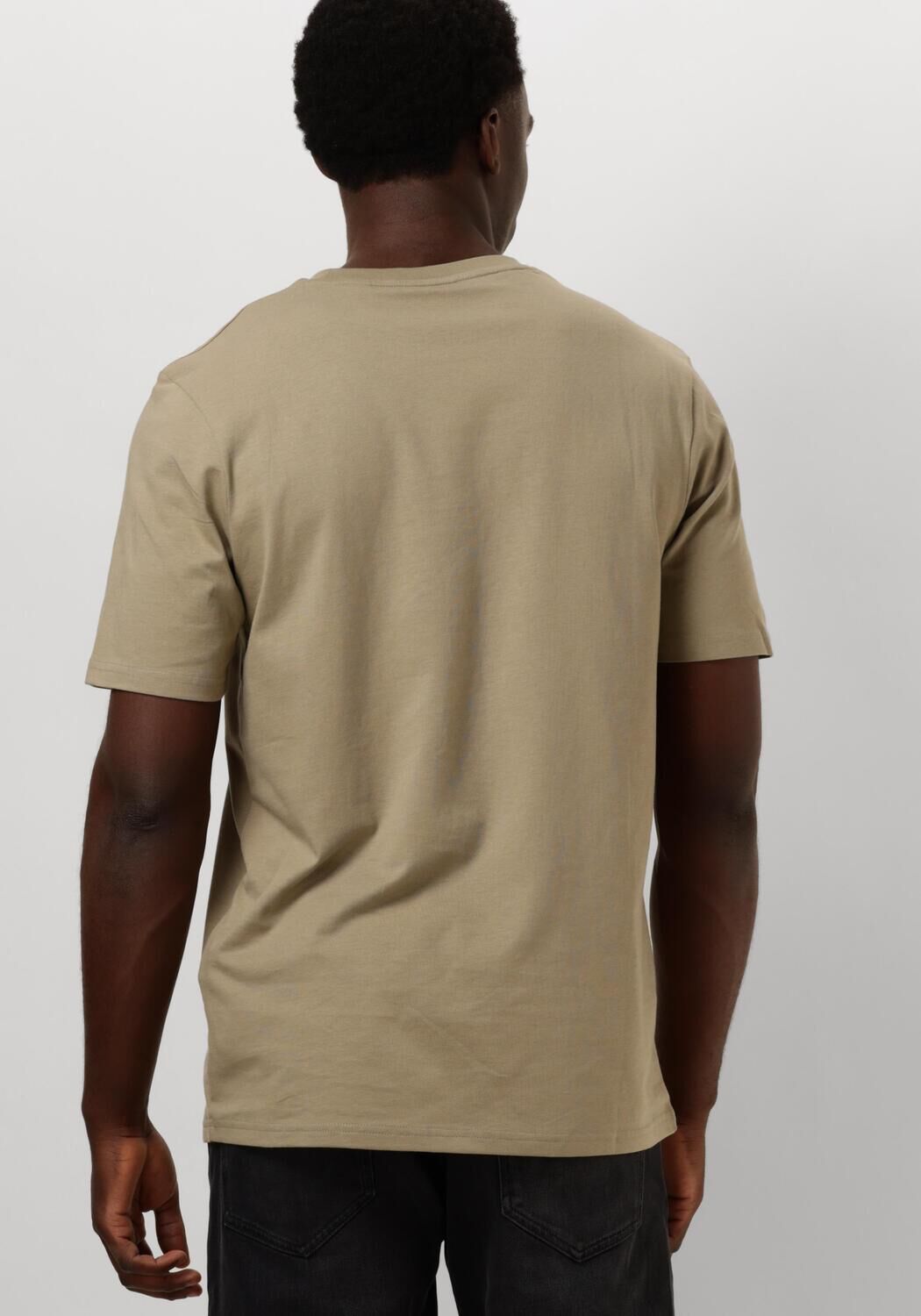 LYLE & SCOTT Heren Polo's & T-shirts Plain T-shirt Groen